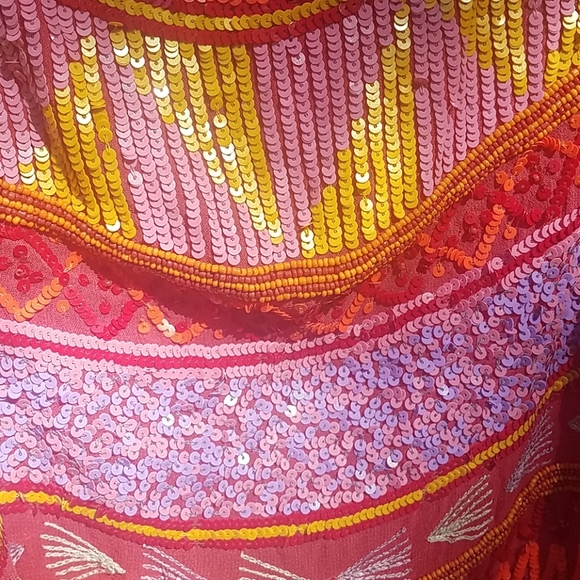 Antik Batik Pink Mini Vest - Picture 3 of 4